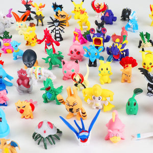 144pcs Pokemon Character Toys Complete Set