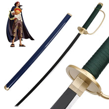 Load image into Gallery viewer, One Piece Red-Haired Shanks Gryphon Wooden Sword Cosplay Prop
