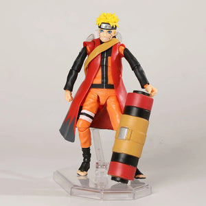 SHF Naruto, Sasuke, Itachi, Jiraiya PVC Action Figure