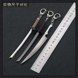 14cm Bleach Kurosaki Ichigo Zangetsu Mini Blade