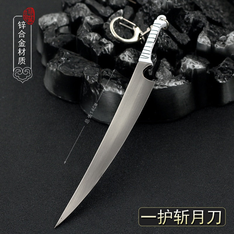 14cm Bleach Kurosaki Ichigo Zangetsu Mini Blade