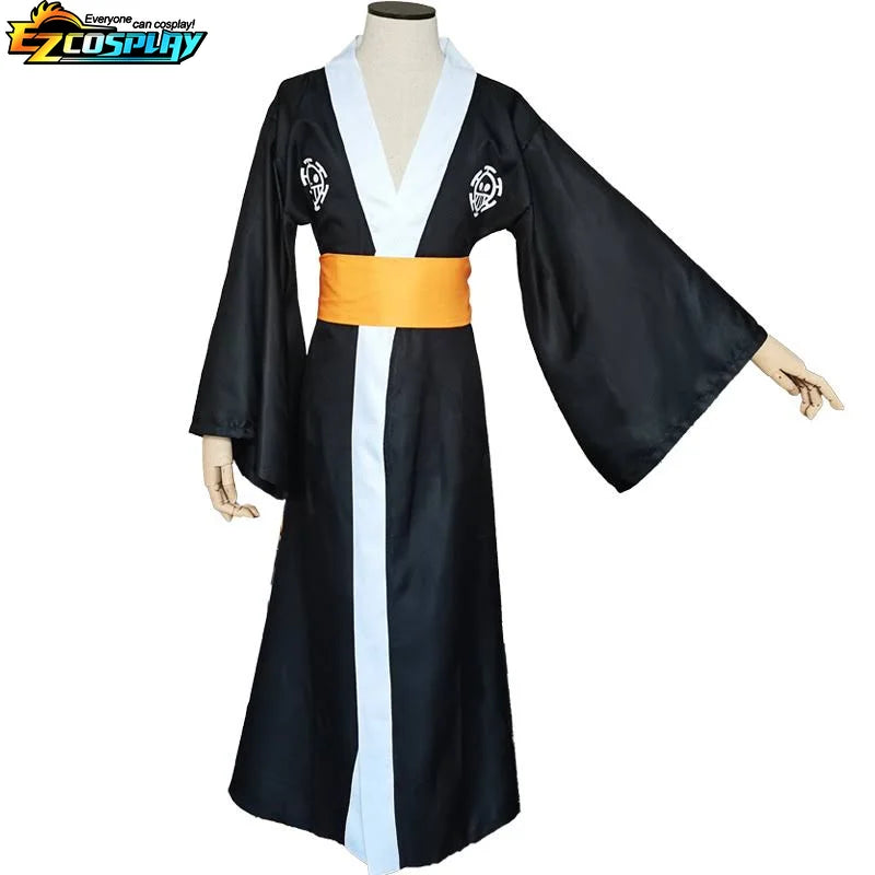 One Piece Trafalgar Law Cosplay Costume Kimono Version – The Anime Supply