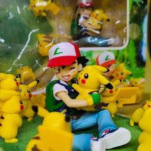 Load image into Gallery viewer, Pokemon Masterpiece: Ash Ketchum and Pikachu Action Figure
