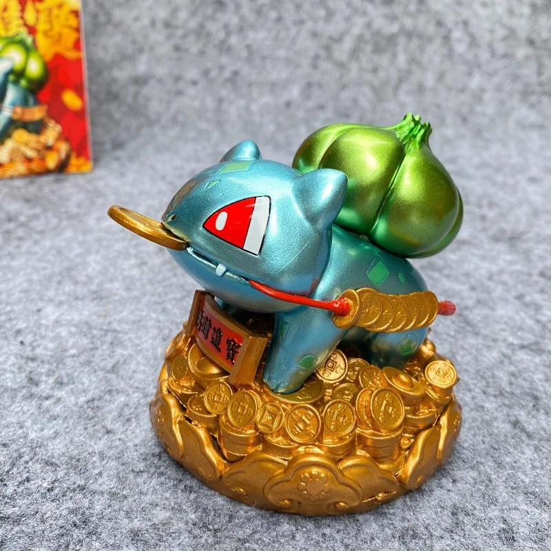 Pokemon Bulbasaur Lucky Fortune Golden Toad