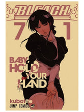 Load image into Gallery viewer, Bleach Retro Manga Cover Canvas Poster
