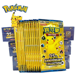 25th Anniversary Pokemon TCG Rare Collectible Cards Chinese Edition