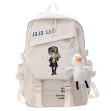 Load image into Gallery viewer, JoJo&#39;s Bizarre Adventure Cosplay Backpack - Student School &amp; Laptop Travel Bag
