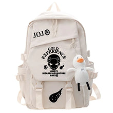 Load image into Gallery viewer, JoJo&#39;s Bizarre Adventure Cosplay Backpack - Student School &amp; Laptop Travel Bag
