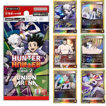 Load image into Gallery viewer, Hunter x Hunter Union Arena Cards Pack Featuring Gon, Killua, Zoldyck, and Kurapika
