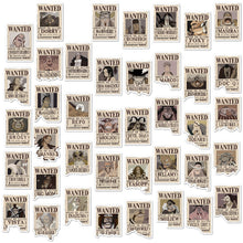 Load image into Gallery viewer, One Piece 10/20/40/80Pcs Wanted Posters
