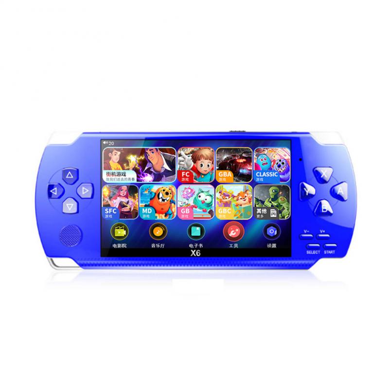 Portable X6 Game Console 1500 Free Games