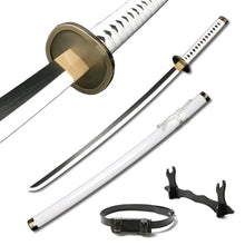 Load image into Gallery viewer, One Piece Zoro Swords - 104cm Bamboo Cosplay Katanas, Three-Sword Sets and Singles
