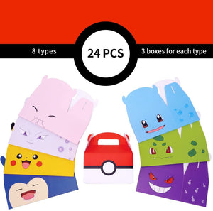 Pokemon Gift Boxes In Various Colors