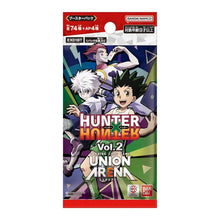 Load image into Gallery viewer, Hunter x Hunter Union Arena Cards Pack Featuring Gon, Killua, Zoldyck, and Kurapika
