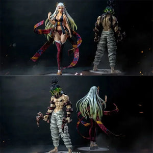 Demon Slayer Action Figures - Kimetsu no Yaiba Collectible Set | Daki, Kokushibo & Inosuke PVC Models