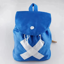 Load image into Gallery viewer, One Piece Backpack - Tony Tony Chopper Blue Canvas Cosplay Bag (34x30cm)
