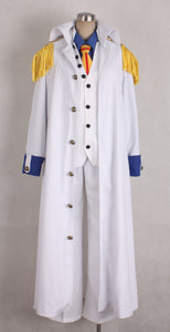 One Piece Admiral Aokiji Kuzan Cosplay Costume