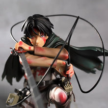 Load image into Gallery viewer, Attack on Titan Levi Ackerman Action Figure - 18cm Premium PVC Collectible Model
