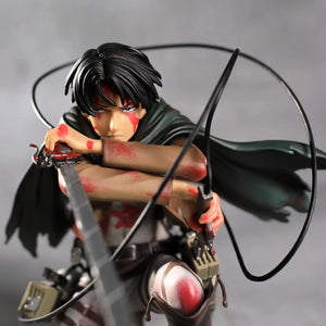 Attack on Titan Levi Ackerman Action Figure - 18cm Premium PVC Collectible Model