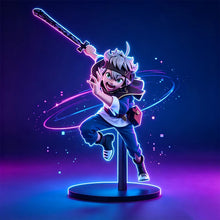 Load image into Gallery viewer, Black Clover Asta Figure - 16cm PVC Statue on Display Base
