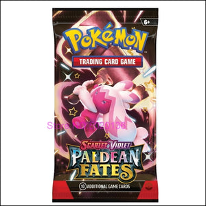 Pokemon Paldean Fates 36 Sealed Booster Cards Box