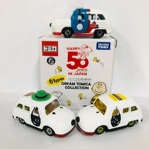 Snoopy The Fiftieth Anniversary Edition Model Car Toy Limited Edition