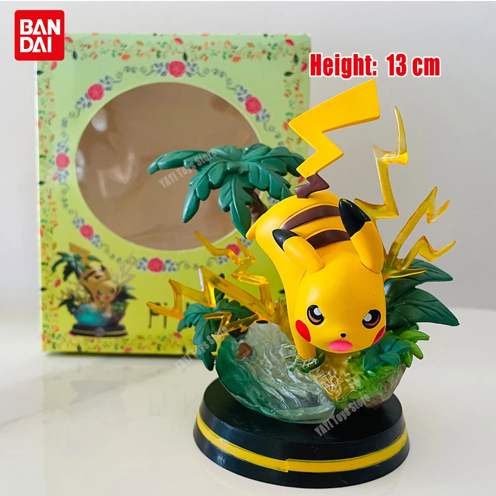 Pokemon Pikachu, Charizard, Squirtle, Bulbasaur, Vulpix PVC Figures ...