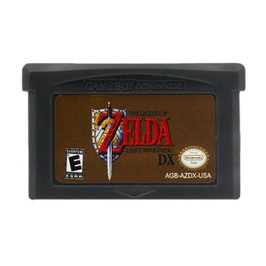 Zelda GBA: 32-Bit Console Cartridge with Classics from The Awakening DX to The Minish Cap