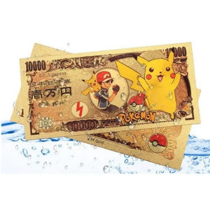 Unleash the Pokemon Gold Rush: Commemorative Pokemon Banknotes