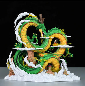 Dragon Ball Goku & Shenron Figure Set - 24cm Premium Collectible Statue & Display Piece