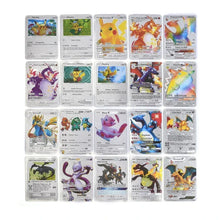 Load image into Gallery viewer, 55pcs Pokemon Cards Gold, Silver, Black Battle Cards
