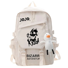 Load image into Gallery viewer, JoJo&#39;s Bizarre Adventure Cosplay Backpack - Student School &amp; Laptop Travel Bag
