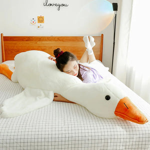 190cm Big White Goose Pillow Stuffed Toy