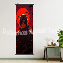 Load image into Gallery viewer, Naruto Shippuden Hanging Wall Scroll - Kakashi, Itachi &amp; Sasuke Canvas Art
