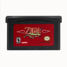 Load image into Gallery viewer, Zelda GBA: 32-Bit Console Cartridge with Classics from The Awakening DX to The Minish Cap
