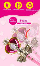 Load image into Gallery viewer, Sailor Moon Spiral Heart Moon Rod - 37cm Light-Up Musical Cosplay Wand
