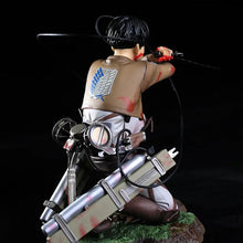 Load image into Gallery viewer, Attack on Titan Levi Ackerman Action Figure - 18cm Premium PVC Collectible Model
