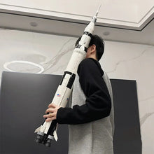 Load image into Gallery viewer, Build Your Own Apollo Saturn V: Educational Space Rocket Building Blocks
