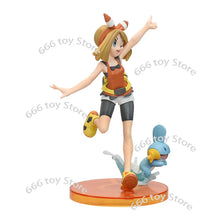 Load image into Gallery viewer, Pokemon Partners Unite: Hilda and Tepig, May and Mudkip, Blue Oak and Eevee, Selene and Rowlet Action Figures
