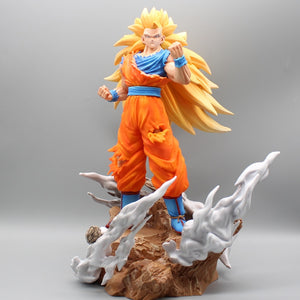 39cm Dragon Ball Z Super Saiyan 3 Goku Vegeta SSJ3 GK Figures