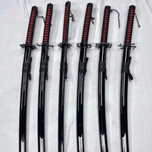 Load image into Gallery viewer, Bleach Character Wooden Katana Cosplay Prop Collection
