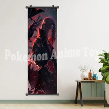 Load image into Gallery viewer, Naruto Shippuden Hanging Wall Scroll - Kakashi, Itachi &amp; Sasuke Canvas Art
