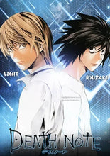 Load image into Gallery viewer, Death Note Retro Canvas Posters - L, Light, Ryuk &amp; Misa Wall Art (A4 / A3, 19 Designs)
