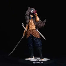 Load image into Gallery viewer, Demon Slayer Action Figures - Kimetsu no Yaiba Collectible Set | Daki, Kokushibo &amp; Inosuke PVC Models
