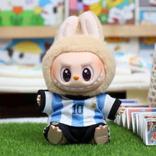Load image into Gallery viewer, Labubu Football Outfit Set - 17cm Doll Sports Clothing &amp; Accessories DIY Kit
