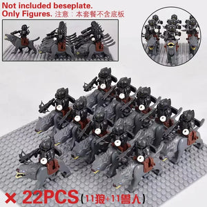 Lord Of The Rings Medieval Military Elven Guard Army Building Block Figures