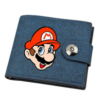 Load image into Gallery viewer, Original Super Marios Wallet Featuring Mario, Luigi, and Yoshi
