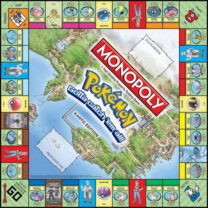 Pokemon Monopoly English Version Board Game 