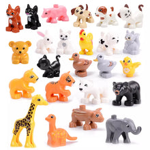 Load image into Gallery viewer, Big Size Farm Animals Building Blocks Set: Cat, Dog, Pig, Rabbit Models for Kid&#39;s Educational Play
