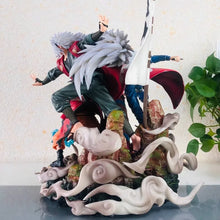 Load image into Gallery viewer, Naruto Shippuden Sannin &amp; Hokage Statue Set - Jiraiya, Minato and Sage Mode Naruto (41cm)
